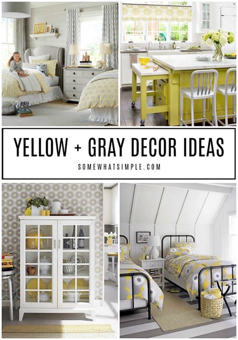 Decorating With Yellow And Gray 20 Spaces We Love