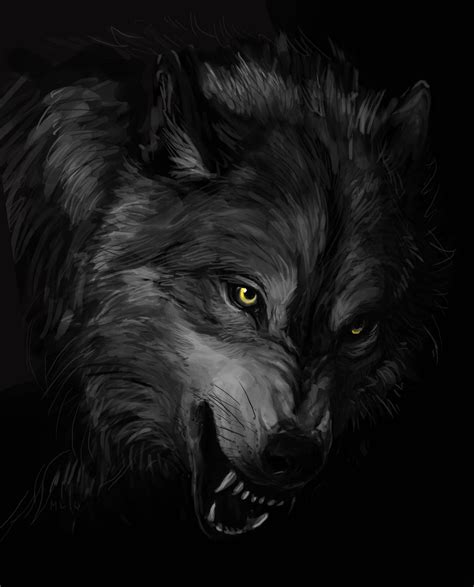 Dark Wolves Wallpapers 4k Hd Dark Wolves Backgrounds On Wallpaperbat