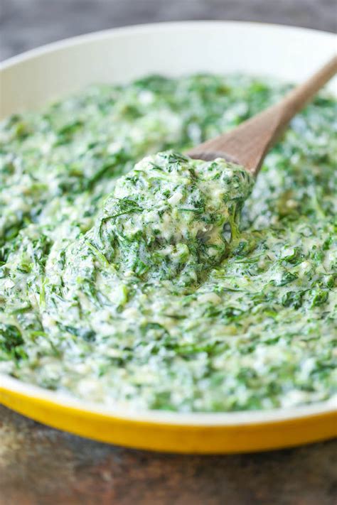 Easy Creamed Spinach Recipe