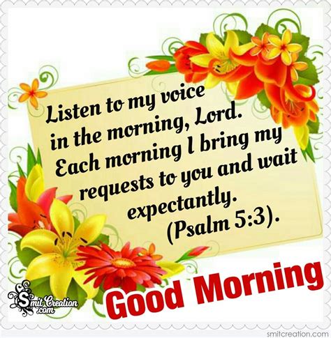 Good Morning Bible Verses Pictures And Graphics