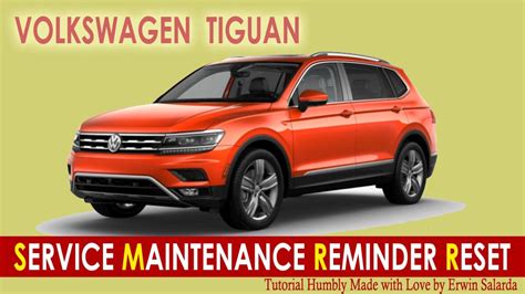 How To Reset Volkswagen Tiguan Service Maintenance Light