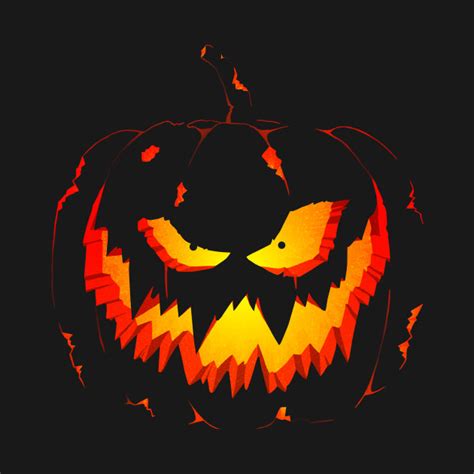 Evil Pumpkin Halloween Tapestry Teepublic