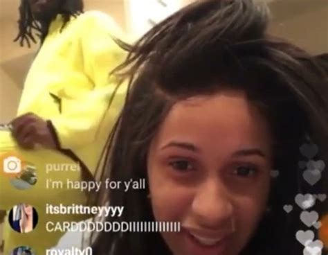 cardi b and offset laugh off naked video leaks with a fake live sex tape e news