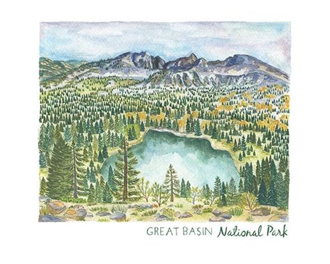Great Basin National Park Etsy