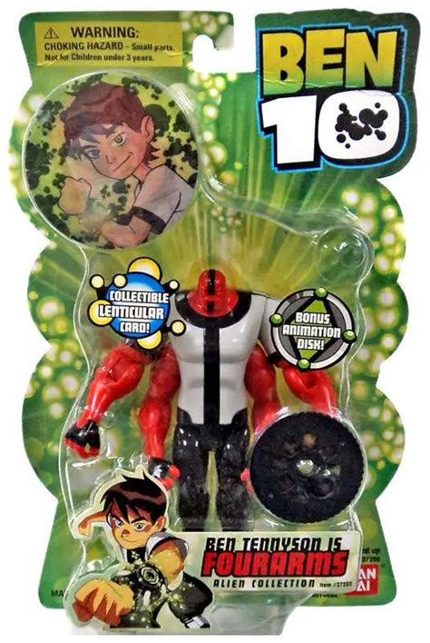 Ben 10 Alien Collection Series 1 Four Arms 4 Action Figure Bandai America Toywiz