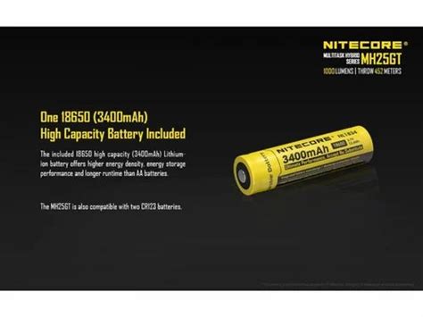 Nitecore Flashlights Nitecore Mh25gt Usb Rechargeable Led Flashlight