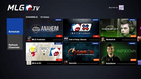 Available Now Major League Gaming Releases Mlg App For Xbox One Xbox