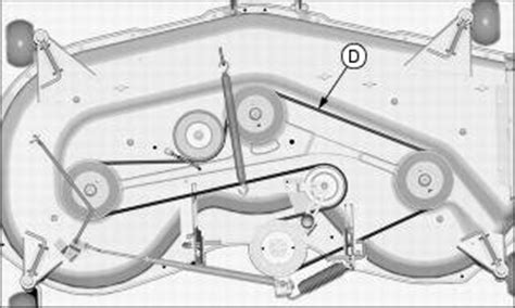 Diagram To Install Belt On John Deere 54 Deck Mower
