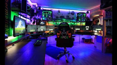 Crazy Game Room Setup Ultimate Gaming Setup Video Game Rooms Retro