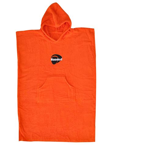 Orange Hooded Towel Hooded