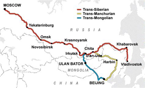 30 Trans Siberian Railroad Map Maps Online For You
