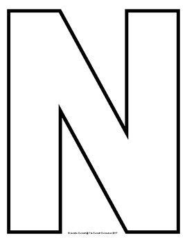 Feel free to connect with me for any particular information required from me. Capital Letter Outlines for A-Z | Letter n crafts ...