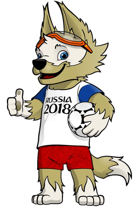Zabivaka World Cup Russia Mascot Transparent Png Stickpng