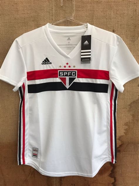 Camisa São Paulo Feminina Original Camisa Feminina Adidas Novo