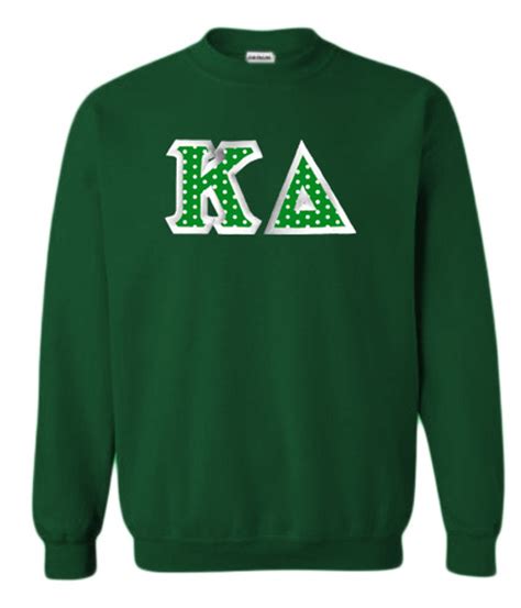 35 Kappa Delta Custom Twill Sweatshirt Greek Gear