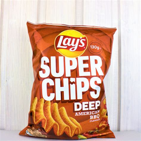 Lays Super Chips Deep American Bbq Liacandy