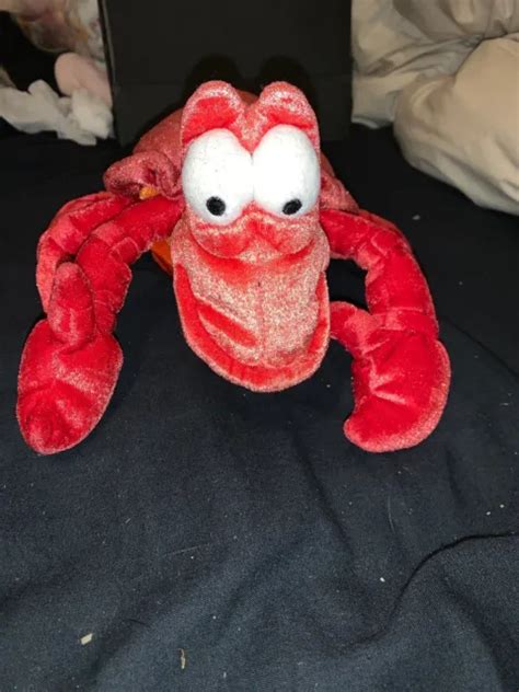 Walt Disney The Little Mermaids Sebastian Lobster Soft Toy Plush 10 Velvet 1017 Picclick