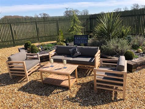 Teak Garden Sofa Set Chelsea Home And Leisure Ltd