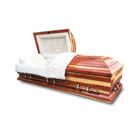 Carolina Oversized Cedar Casket 28 Wide Sky Caskets