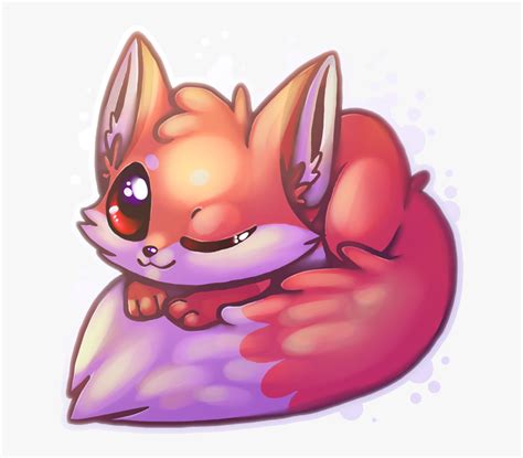 Transparent Kawaii Png Kawaii Cute Fox Drawing Png