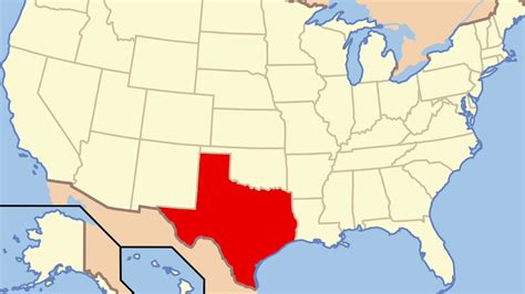 Map Of Texas And Surrounding States