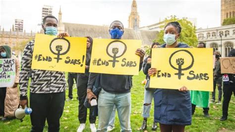end sars protest feminist coalition say dem go continue to fight for nigerian women bbc news