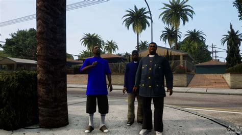 Crips And Bloods Gangs For Gta San Andreas Definitive Edition