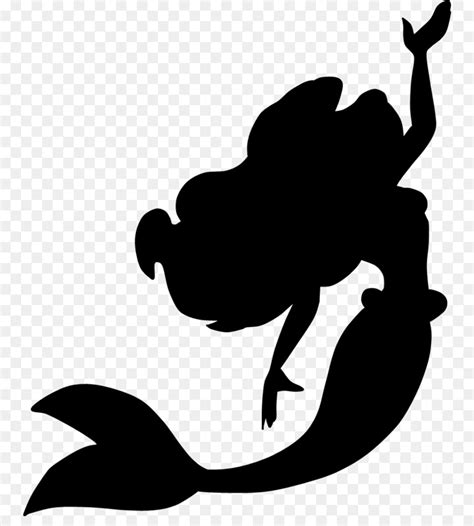Free Ariel Mermaid Silhouette Download Free Ariel Mermaid Silhouette
