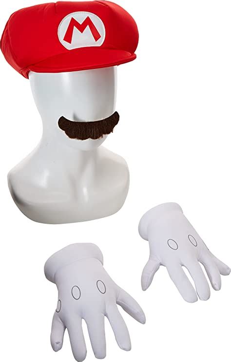 Disguise Nintendo Super Mario Brothers Mario Child Accessory Kit One