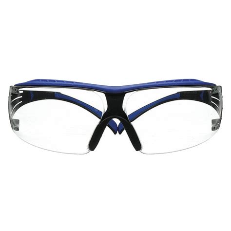 3m safety glasses wraparound clear polycarbonate lens anti fog scratch resistant sf401xsgaf
