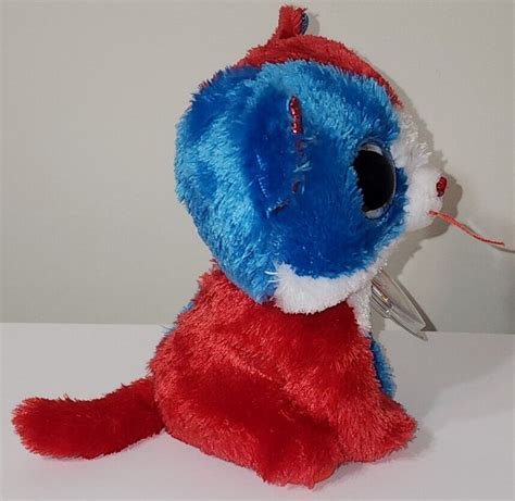 Ty Beanie Boos Firecracker The Patriotic Cat Claire S Exclusive