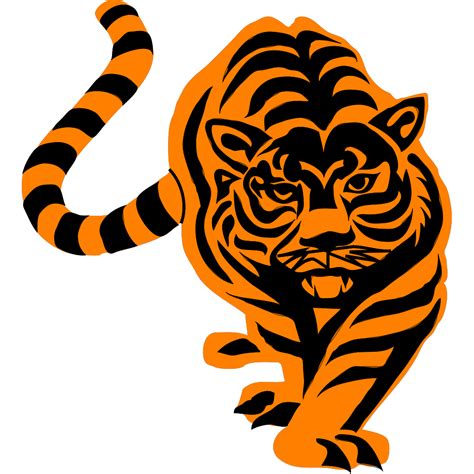 Prowling Tiger Png Svg Clip Art For Web Download Clip Art Png Icon Arts