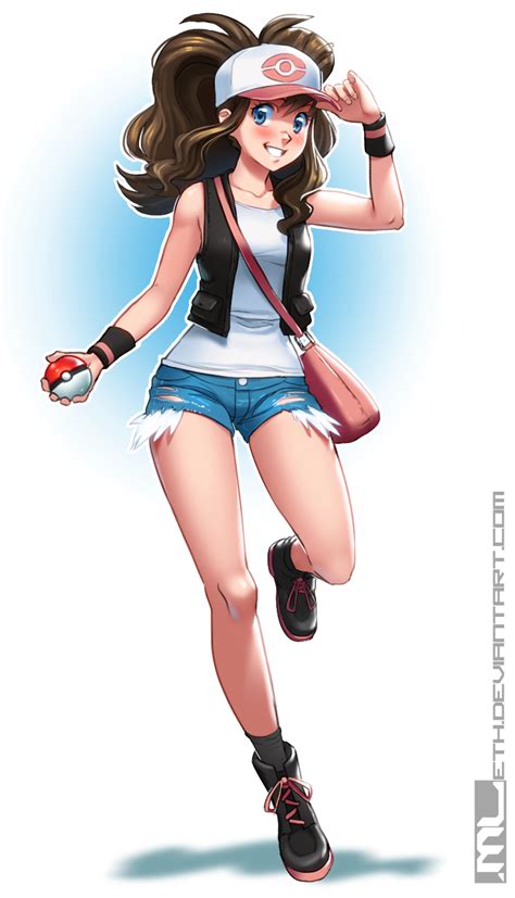 Pokémon Hilda By Mleth On Newgrounds