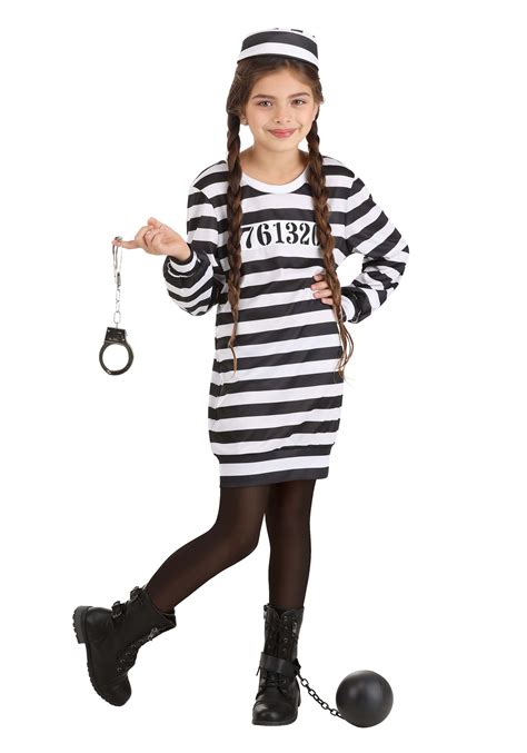 Great Escape Girls Prisoner Costume