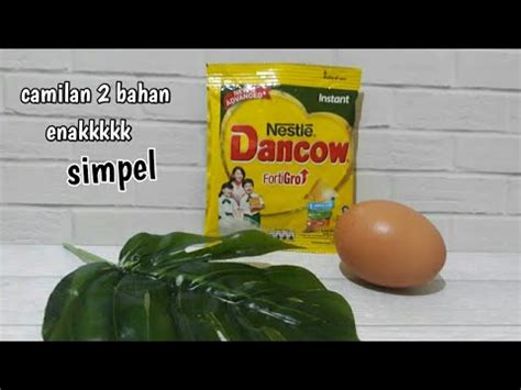 Buat yang gatau itu foto tepung rotinya dpt dr google karna ga sempet foto. Cemilan 2 bahan enak simpel | susu dan telur - YouTube