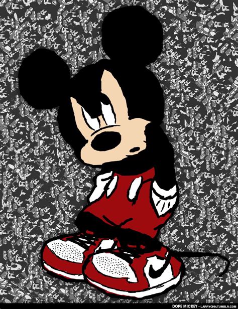 You can download them free of charge to a pc or a mobile phone very. 50+ Mickey Mouse Dope Wallpaper on WallpaperSafari