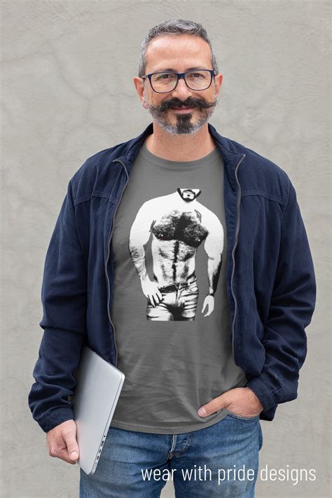homosexuell kunst shirt muskelbär homoerotische kunst etsy