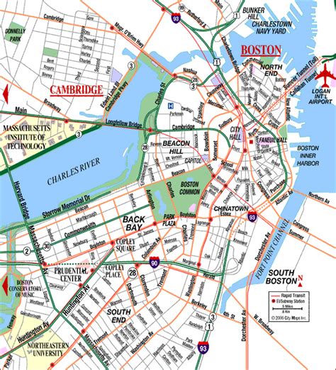This Map Of Boston Rmapswithoutnz