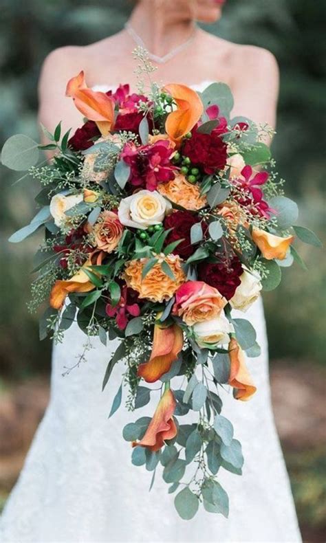 Amazing Fall Wedding Flower Ideas Including Bridal Bouquets And Decors