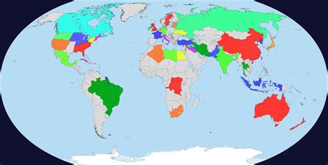 World Map 2022 With Names