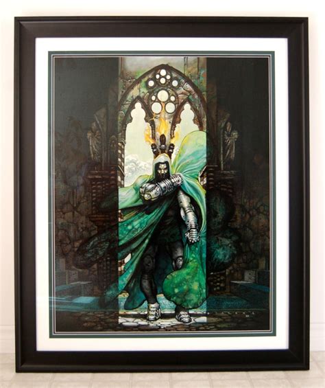 Doctor Doom Reigns Supreme Painting By Simone Bianchi