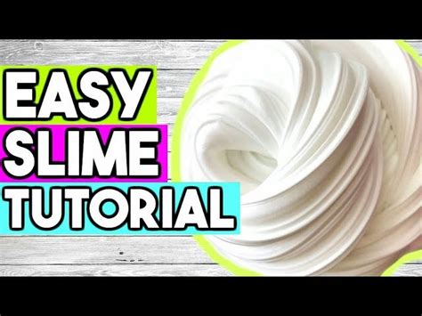 Mix the ingredients with a spoon for about ten seconds until well combined. HOW TO MAKE SLIME WITHOUT GLUE OR ANY ACTIVATOR! ????NO BORAX! NO GLUE!