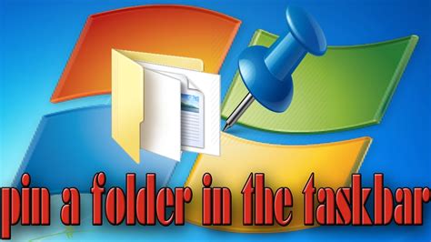 How To Pin A Folder To The Taskbar In Windows Youtube