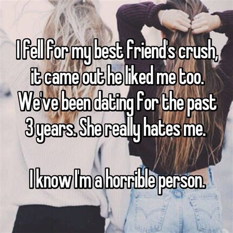 17 people reveal why they re secretly dating their best friend s crush whisper confessions