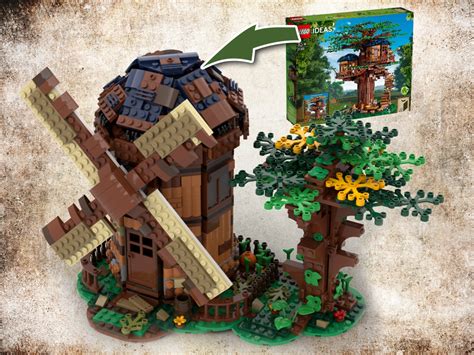 LEGO MOC 21318 windmill Alternative Build by gabizon ...