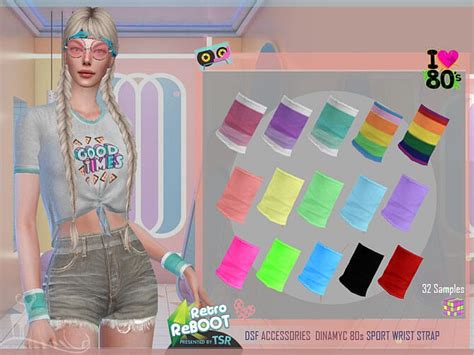 Retro Dsf Accessories Dinamyc 80s By Dansimsfantasy At Tsr Sims 4 Updates