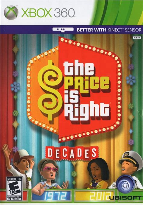 The Price Is Right Decades 2011 Xbox 360 Box Cover Art Mobygames