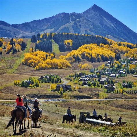 Crested Butte Horseback Riding Travel Crested Butte