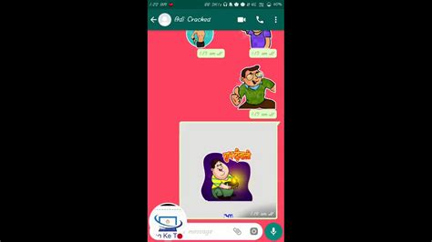 How To Use Whatsapp Sticker Youtube