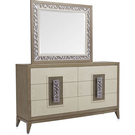 Olivia Dresser And Mirror Value City Furniture